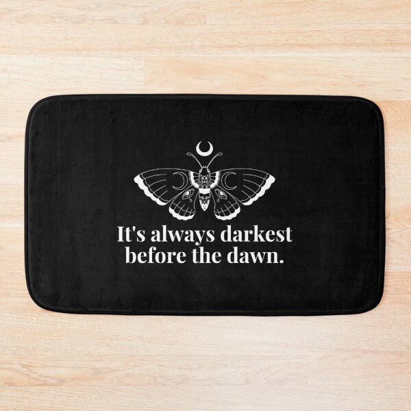 Item preview, It's Always Darkest Before the Dawn — Witchy Moth Moon Sticker designed and sold by leoshe.