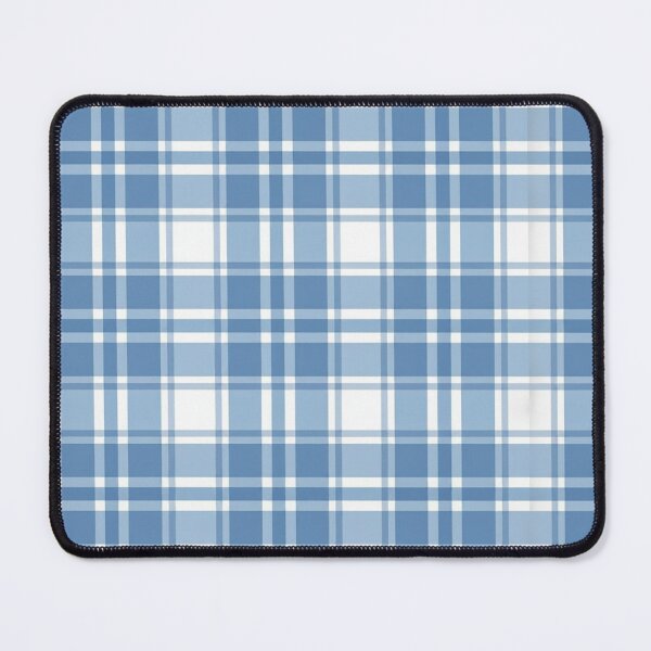 Item preview, Blue and White Gingham Check Seamless Pattern designed and sold by unique0703.