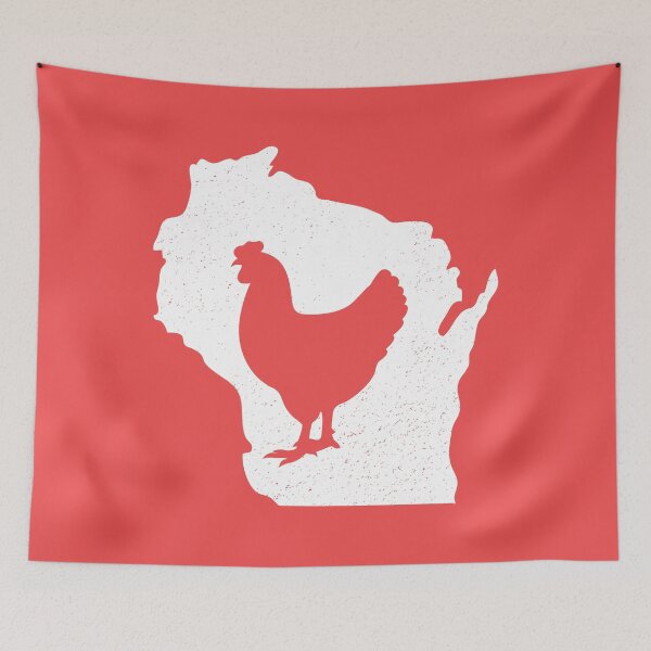 Item preview, Wisconsin Chicken designed and sold by teesaurus.