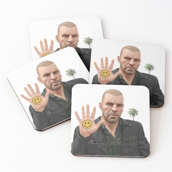 Item preview, Johnny K with smile emoji on his hand. designed and sold by angelicamstore.