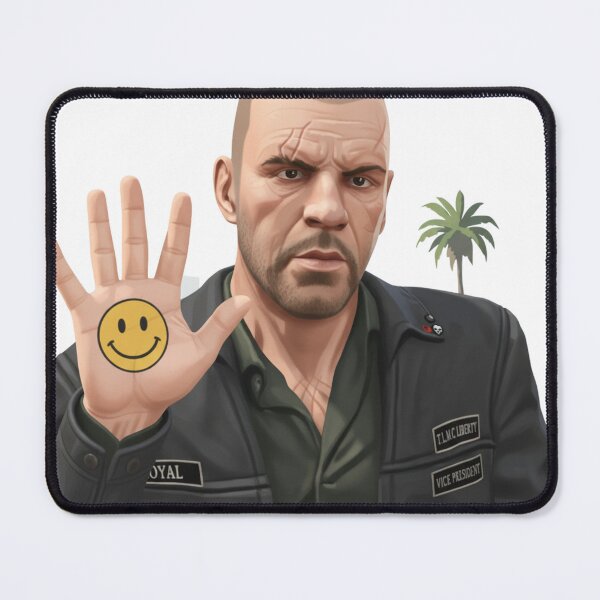 Item preview, Johnny K with smile emoji on his hand. designed and sold by angelicamstore.