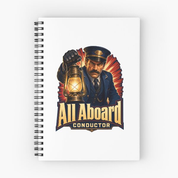 Item preview, Conductor style with All Aboard designed and sold by pirminio.