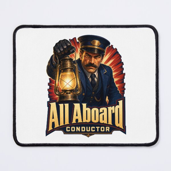 Item preview, Conductor style with All Aboard designed and sold by pirminio.