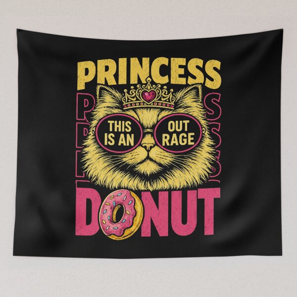 Item preview, Princess Donut and Mongo, This Is An Outrage - Dungeon Crawler Carl designed and sold by DeeOumashu.