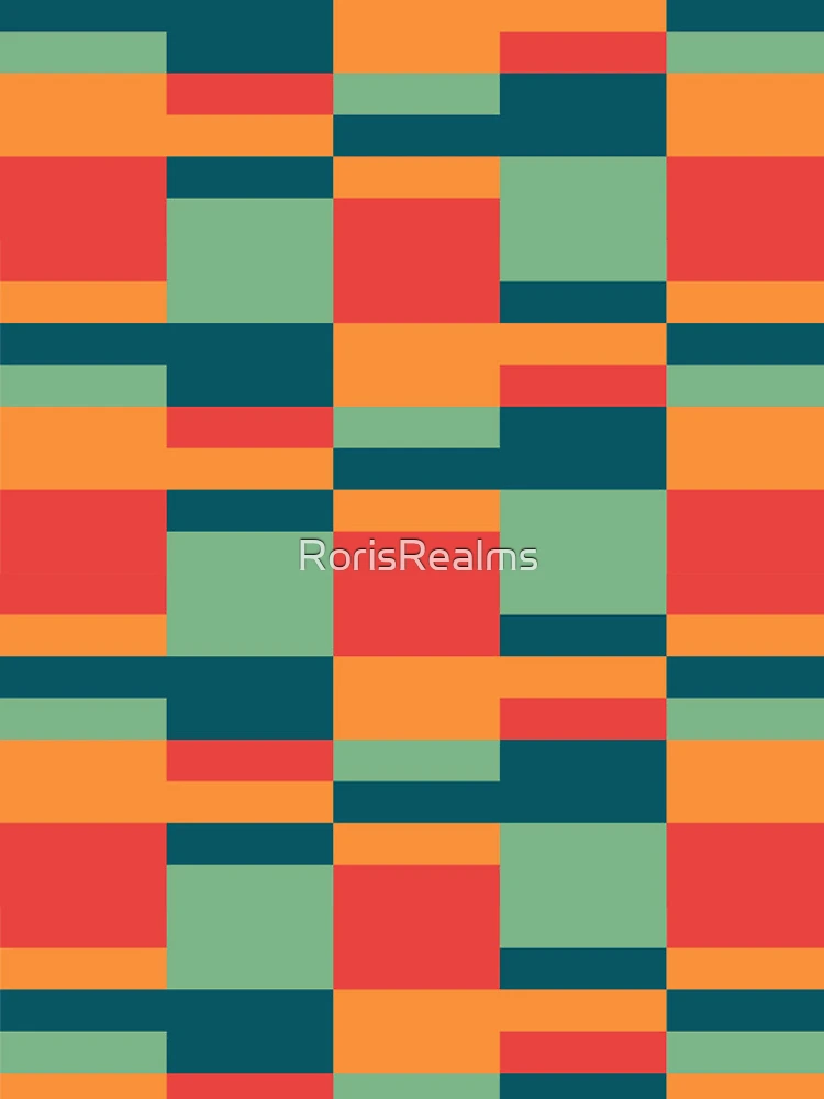 Thumbnail 4 of 4, Samsung Galaxy Phone Case, Blocks Pattern designed and sold by RorisRealms.