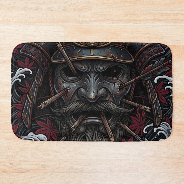 Item preview, Battle Scarred Samurai Menpo designed and sold by pikselpunk.