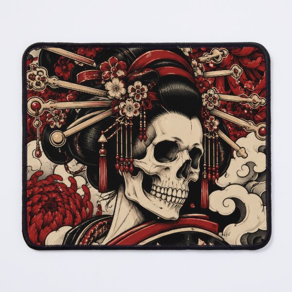 Item preview, Skull Geisha of the Dead designed and sold by pikselpunk.