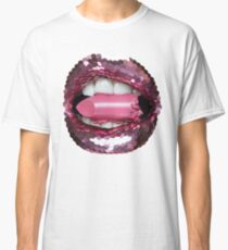 BLING BLING KISS EAT LIPSTICK Classic T-Shirt