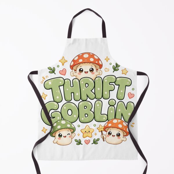 Item preview, Thrift Goblin Kawaii Mushroom | Cottagecore Thrifting Aesthetic designed and sold by Dulxoz.