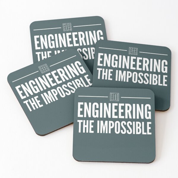 Item preview, Engineering The Impossible Blueprint Space Tech designed and sold by Amr Darwish Graphic designer.
