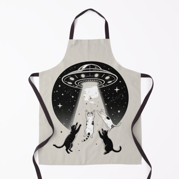 Item preview, UFO Cat Collage – Surreal Sci‑Fi Humor Graphic Tee designed and sold by Artify24.
