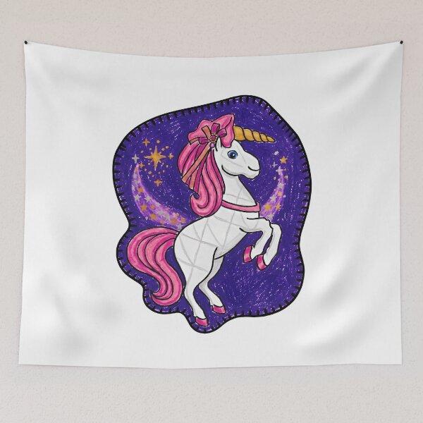 Item preview, Lizzie McGuire Pink Unicorn Y2K Cartoon designed and sold by MichaelAdamArt.