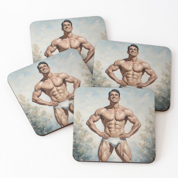Item preview, Classic Male Physique in Bronze designed and sold by gayishdesign.