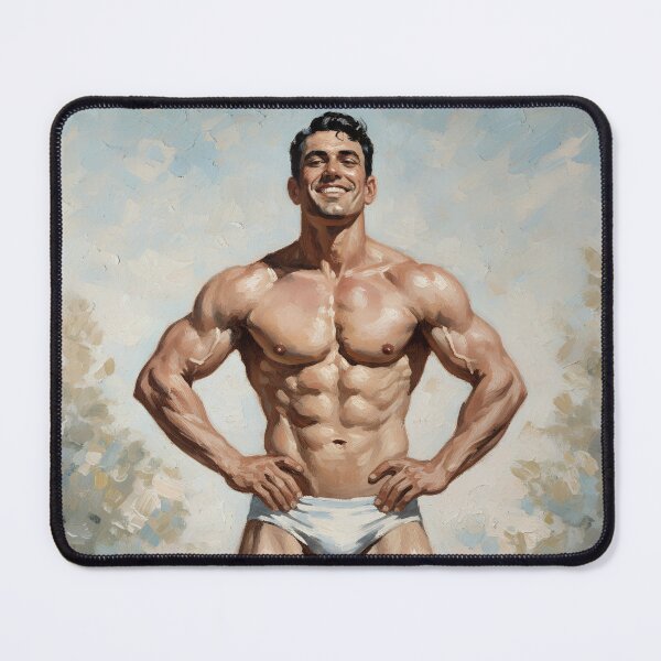 Item preview, Classic Male Physique in Bronze designed and sold by gayishdesign.