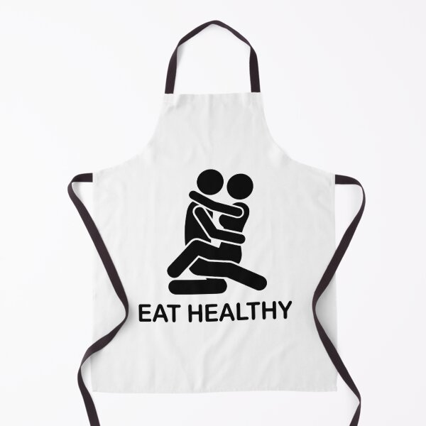 Item preview, Eat Healthy Funny Adult Humor Sarcastic Pictogram Quote designed and sold by raedattia.