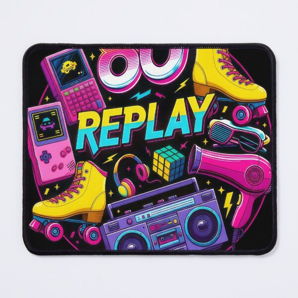 Item preview, Retro Eighties Replay Neon Nostalgia Boombox Roller Skates #4698 designed and sold by pple-frame.