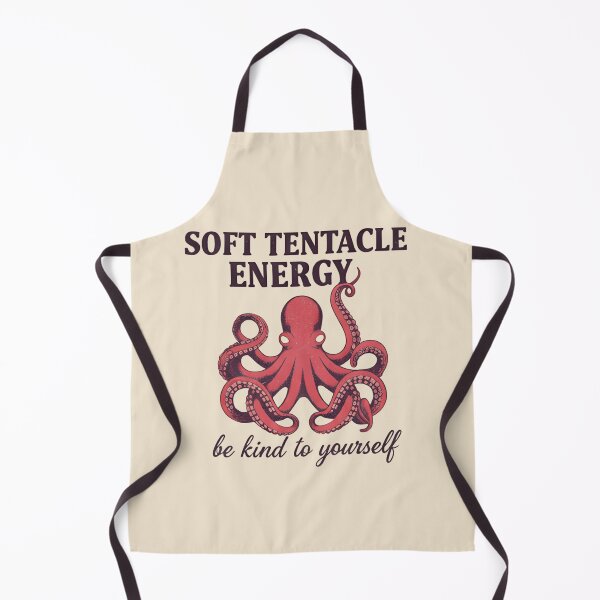 Item preview, Soft Tentacle Energy Octopus T-Shirt & Sticker – Cute Cozy Ocean Creature Graphic Tee designed and sold by ZyxDes.