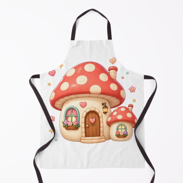 Item preview, Mushroom Cottage House | Kawaii Cottagecore Fairycore Aesthetic designed and sold by Dulxoz.