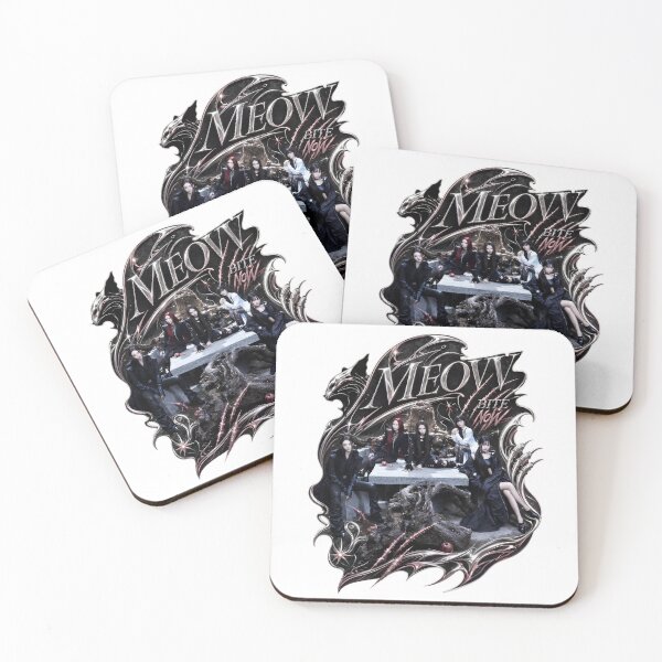 Item preview, MEOVV BITE NOW Dreamy Kpop Fan Art designed and sold by Valereekmerch.