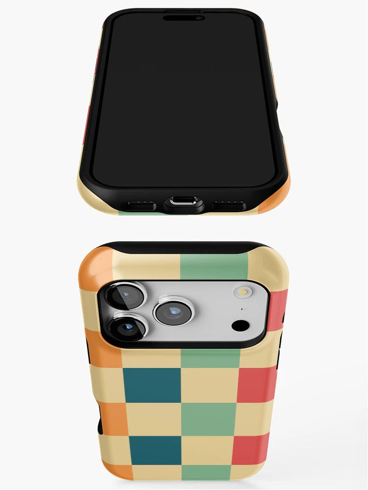 Thumbnail 3 of 4, iPhone Case, Checker Pattern designed and sold by RorisRealms.