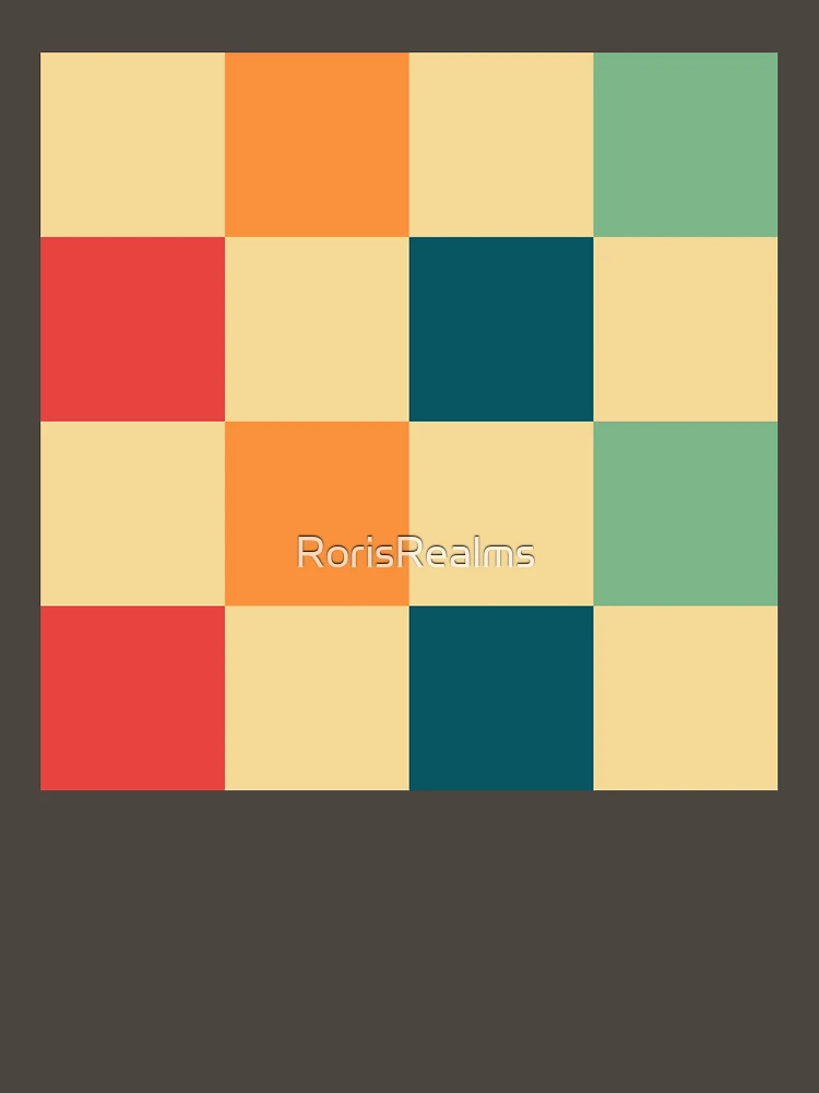Thumbnail 7 of 7, Classic T-Shirt, Checker Pattern designed and sold by RorisRealms.