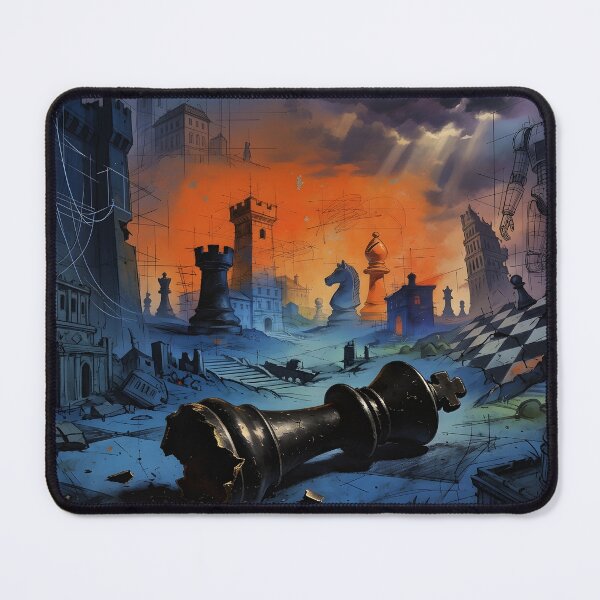 Item preview, The war of Checkmate and Chess designed and sold by Erlin Rudho.