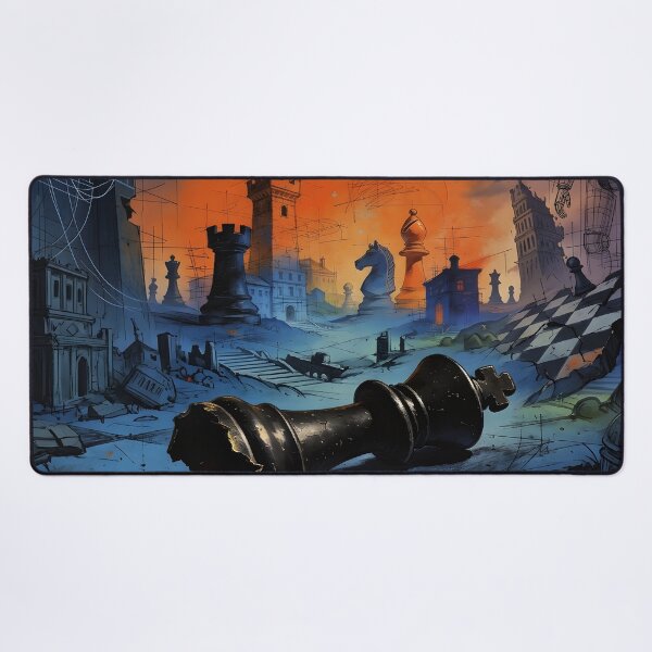 Item preview, The war of Checkmate and Chess designed and sold by Erlin Rudho.