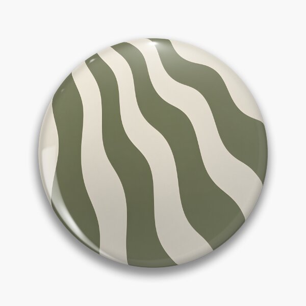 Item preview, Sage Green Retro Wave Pattern | Abstract Boho Sunburst Aesthetic Phone Case, Sticker & Wall Art designed and sold by ayatstudio.