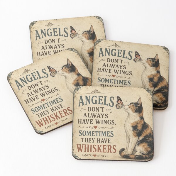 Item preview, Our Angels Whiskers designed and sold by Cat-loveparttime.