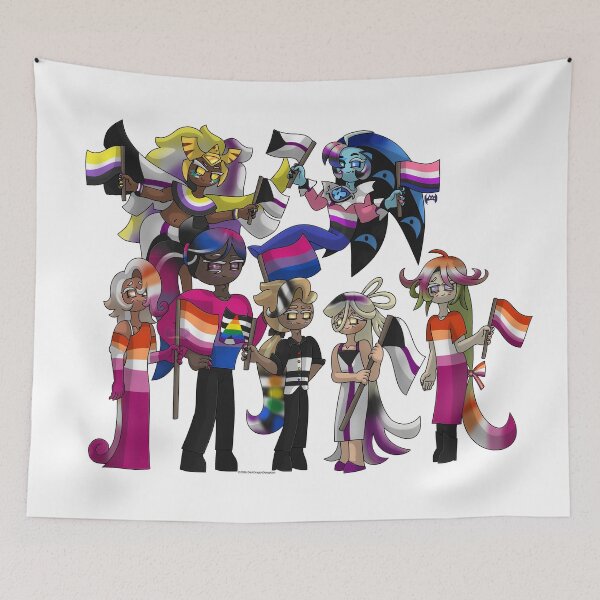 Item preview, CookieRun Pride Month: Honourable Mentions designed and sold by DarkDragonDeception - Claudia.