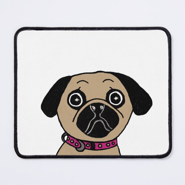 Item preview, sad pug designed and sold by elbi0sa.
