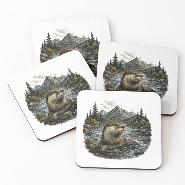 Item preview, otter designed and sold by PeterPunkt.