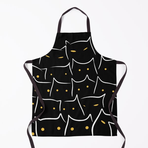 Item preview, Minimalist Cats - Black Background designed and sold by IvysCreativityHouse.