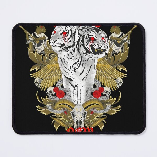 Item preview, Dual Feline Crested Dark Emblem Artwork designed and sold by Shirdeutch.