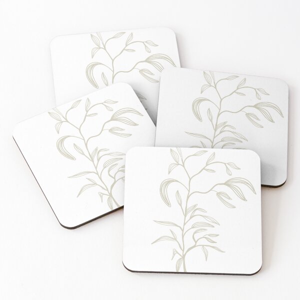 Item preview, Minimalist Seamless Botanical Floral Pattern with Hand Drawn Wildflower Branches designed and sold by TaniaArtDesign.