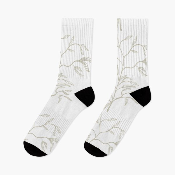 Item preview, Minimalist Seamless Botanical Floral Pattern with Hand Drawn Wildflower Branches designed and sold by TaniaArtDesign.
