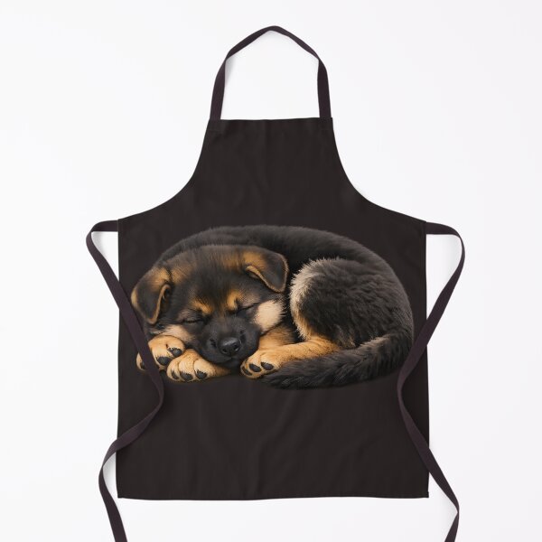Item preview, Illustrated Sleeping Puppy – Cozy Digital Dog Art designed and sold by Neo Tokio.