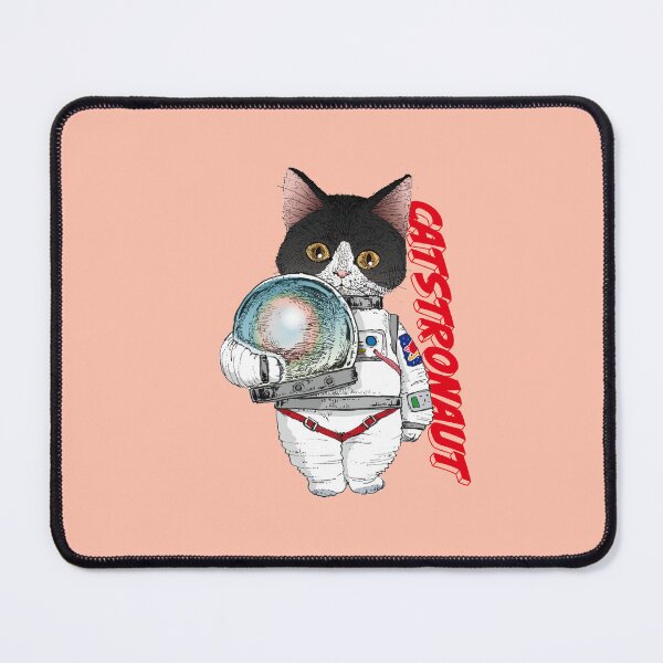 Item preview, COSMIC MEOW #01: Mission Ready - Black and White Cat designed and sold by Neco Utyuu!.