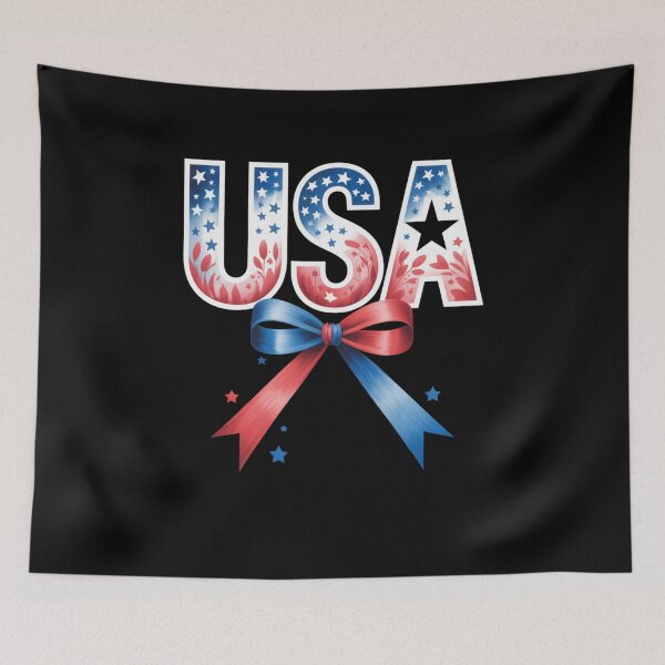 Item preview, Floral USA Patriotic American Flag 4th Of July designed and sold by SapfireStuArt.