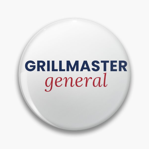 Item preview, Grillmaster General Funny 4th Of July BBQ Tee designed and sold by 7Four1 Designs.