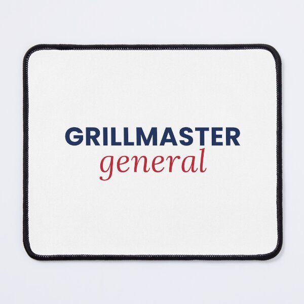 Item preview, Grillmaster General Funny 4th Of July BBQ Tee designed and sold by 7Four1 Designs.