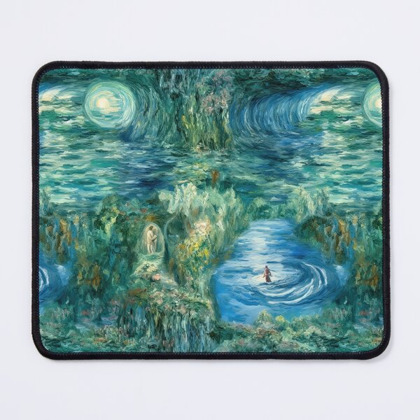 Item preview, Ring of Nibelung – Impressionist Water Opera designed and sold by helgekerler.