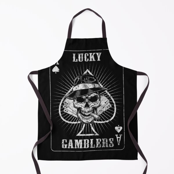 Item preview, Lucky Gamblers Vintage Skull Ace of Spades Card designed and sold by The secret storage room.