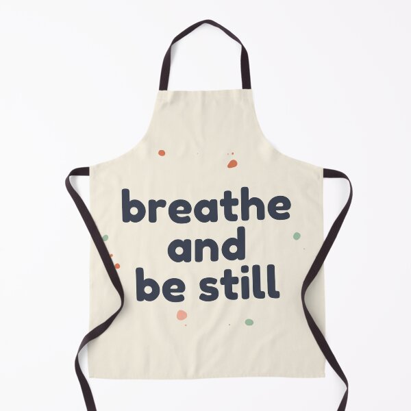 Item preview, Breathe and Be Still – Spiritual Self Care Quote Art designed and sold by CosmicQuietStudio.
