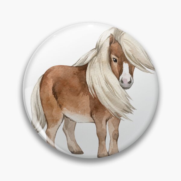 Item preview, Framed Picture of Small Brown Horse designed and sold by TeeGeeTees.