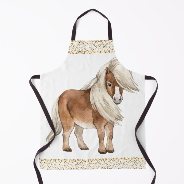 Item preview, Framed Picture of Small Brown Horse designed and sold by TeeGeeTees.
