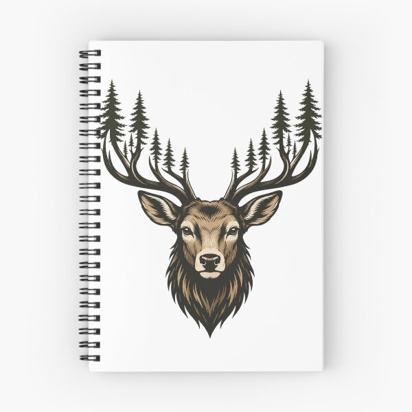 Item preview, Forest Stag Wildlife Art  designed and sold by the-dovlat.
