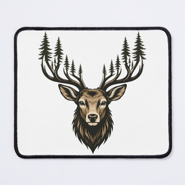 Item preview, Forest Stag Wildlife Art  designed and sold by the-dovlat.