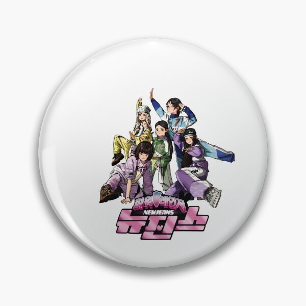 Item preview, NewJeans Kpop Anime Style Cartoon Girl Group Tee designed and sold by HUTEND.