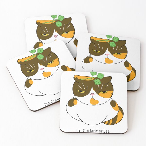 Item preview, A cocky cat named Coriander. designed and sold by CorianderCat.